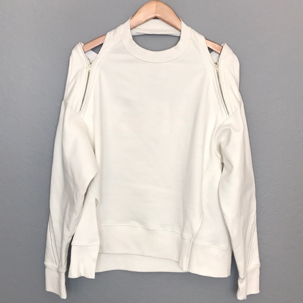 SoulCycle Draft Brand Sweatshirt with Zippers - M